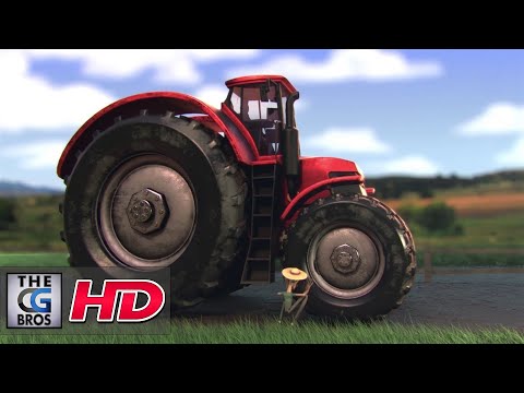 CGI 3D Animated Short: "Tracteur 3000"  - by Ismail Berrahma