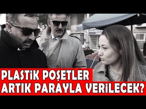 Plastik Poşetler Artık Paralı! Halk Karardan Memnun Mu? Video