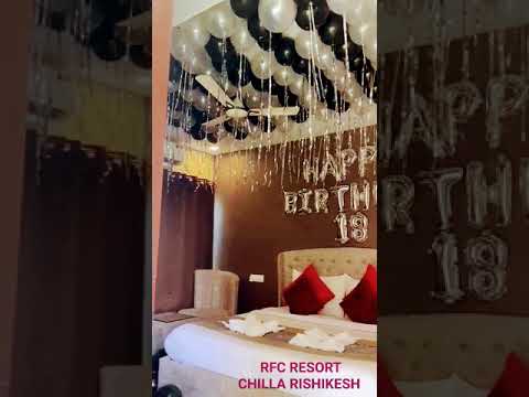 #birthdaybash #travel #resort #weddingcouple #rishikesh #decoration #decor #rajajinationalpark