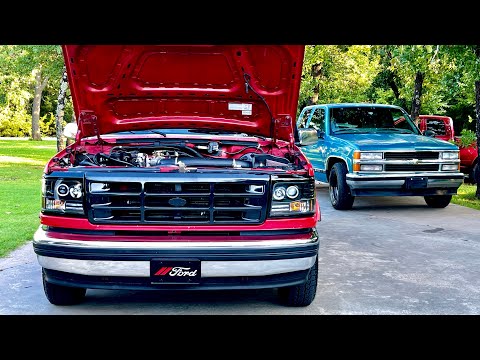 SUBSCRIBE FOR $100 RAFFLE! BBK throttle body and K&N cold air intake OBS 95 F150 351w 5.8L