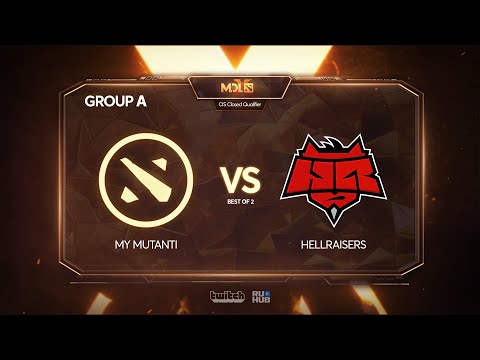 MY MUTANTI vs HellRaisers Esports, MDL Chengdu Major Qualifier, bo2, game 1 [Daxak & Jam]