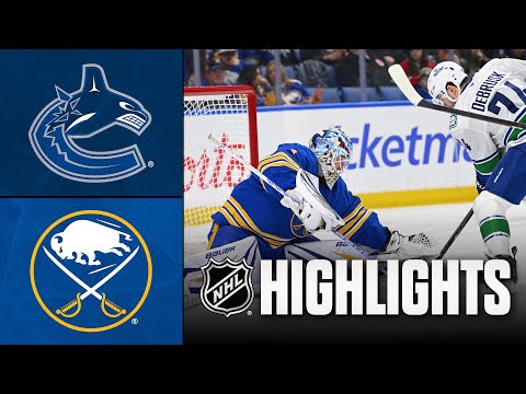 Canucks vs. Sabres | NHL Highlights | January 06, 2026
