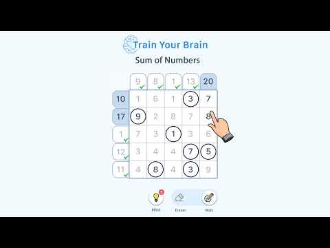 Sum of Numbers - Math Games Video