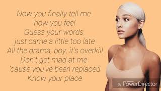 Ariana Grande - You&#39;ll Never Know Lyrics