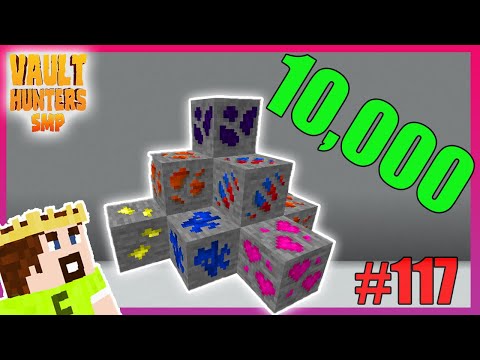 Fortuning 10,000  MORE VAULT ORES!!! - Minecraft Vault Hunters SMP eps117