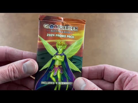 Gloomhaven Buttons and Bugs 2024 Promo Pack Offers NEW Scenarios