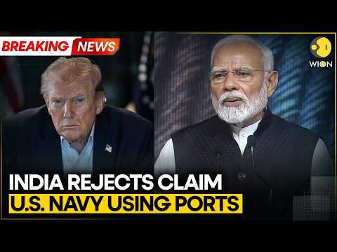 US-Iran War: India Denies Claims US Navy Used Indian Ports In Iran Warship Strike | WION