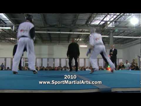 Ross Levine v Hamed Firouzi - Men's sparring semi-finals - 2010 Ocean States