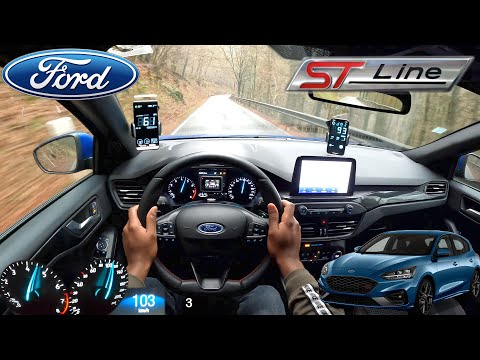 Ford Focus 1.0 EcoBoost 125 HP ST Line 6-Speed Manual Test Drive POV