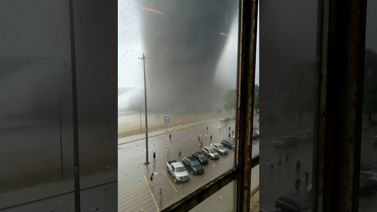 Seconds Before the Sky Turned Deadly 🌪️ #shorts #tornado