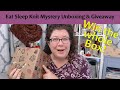 Eat Sleep Knit Mystery Knitting Unboxing and Yarn Giveaway November 2021