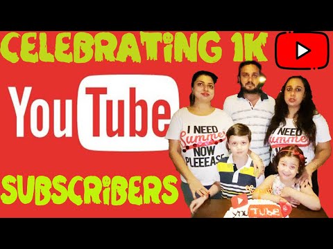 WE ARE NOW FAMILY OF 1K |CELEBRATION OF COMPLETING 1K SUBSCRIBERS| THANK YOU FOR YOUR LOVE FRIENDS.