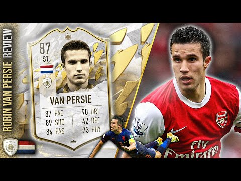 87 ICON VAN PERSIE PLAYER REVIEW! HOW GOOD IS THE FLYING DUTCHMAN? FIFA 22 ULTIMATE TEAM