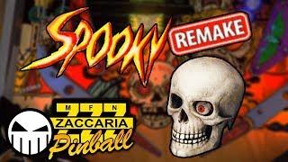 Spooky REMAKE (2017) - Zaccaria Pinball - Crow Pinball