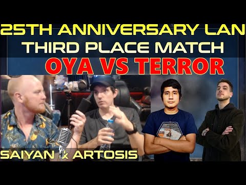 25th Anniversary LAN - Third place match - OyA vs TerrOr - Casted by Artosis & Saiyan