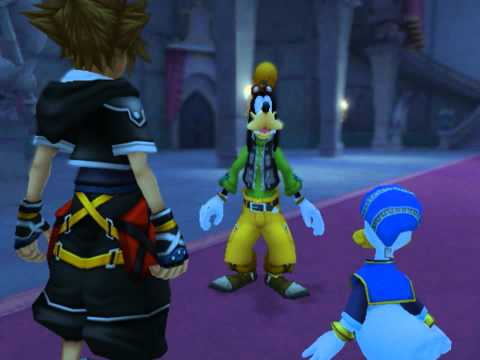 Kingdom Hearts II, English cutscene: 129 - The Voice That Echoes in the Castle - HD 720p