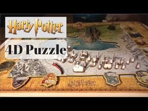 Harry Potter The Wizarding World - 4D Puzzle