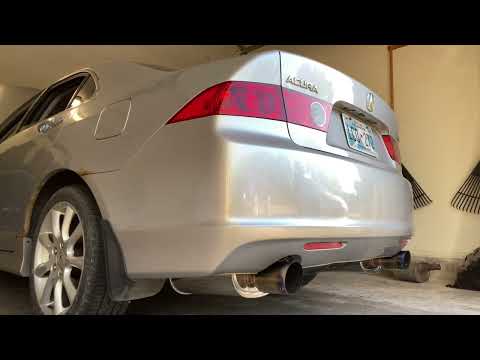 Acura TSX PLM header and Exhaust