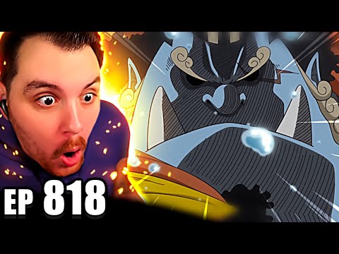 One Piece Episode 818 REACTION | The Undaunted Soul! Brook vs Big Mom!