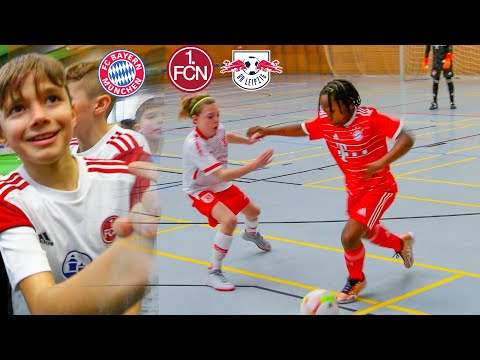 U11 Bundesliga Turnier mit Ausnahmetalente von FC Bayern München 1FC Nürnberg & SSV ULM
