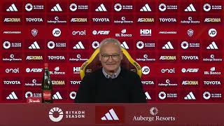 ROMA-PARMA Ranieri Conferenza pre gara 20 dicembre 2024