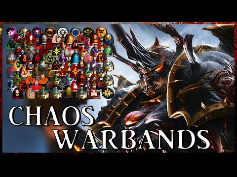 WARBANDS OF CHAOS - Slaves to Darkness | Warhammer 40k Lore