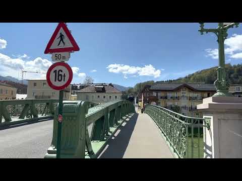 Bad Ischl, Áustria 🇦🇹 | Passeio a pé [4K HDR]