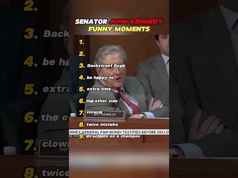 Top moments of Senator John Kennedy #senatorkennedy #politics #funny#moments #tiktokusa🇺🇸