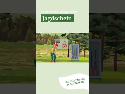 Hunting license - 90 seconds of hunting knowledge