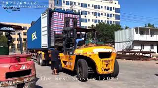 🚛 Container Loading by Welldone Machine