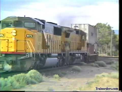 Classic Railroad Series 908 - Weso Junction, NV Action 6-15-1992 Part 2.