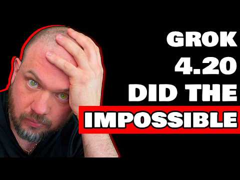 GROK 4.20 cracked the code