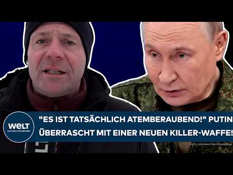 PUTINS KRIEG: "Es ist wirklich atemberaubend!" Die Russen überraschen mit einer neuen Killer-Waffe!
