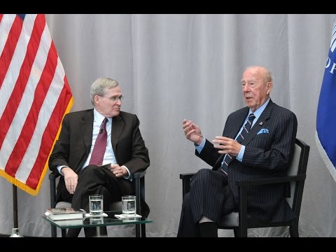 George P. Shultz on Negotiations with Iran: "Time is not on our side."