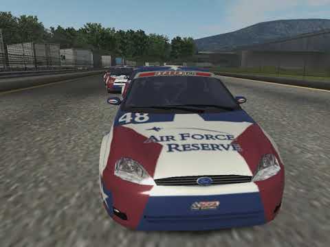 Ford Racing 3. 2005 Air Force Reserve Ford Focus. OVAL. Replay #9