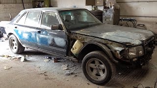 Mercedes-Benz 500SEL renovation tutorial video