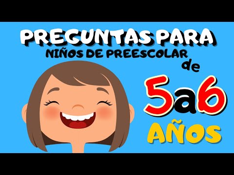 PREGUNTAS PARA NIÑOS DE PREESCOLAR | DE 5 A 6 AÑOS  | JUEGO de Preguntas