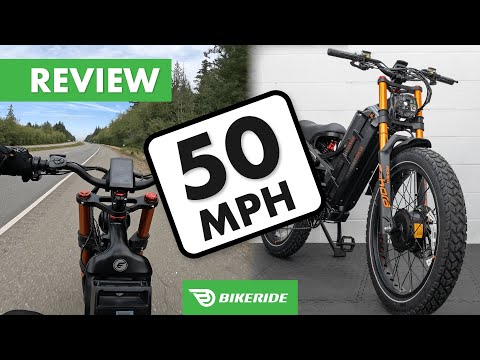 5,000W Dual-Motor E-Bike Review - Eahora Romeo Ultra II - Will It Go 50MPH?