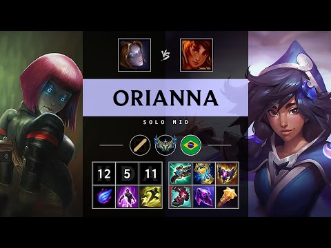 Orianna Mid vs Taliyah - BR Challenger Patch 25.14