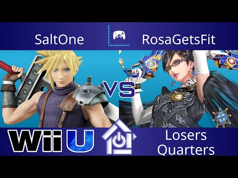 NaCl November 2017 - SaltOne (Cloud) vs RosaGetsFit (Bayonetta) - Smash 4 Losers Quarters