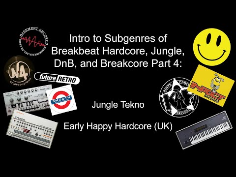 Intro To Breakbeat Subgenres Part 4: Jungle Tekno & Early UK Happy Hardcore