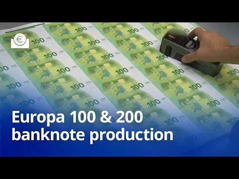 Printing and Production of the Europa Series 100 and 200 Banknotes