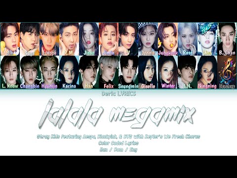 LALALA MEGAMIX (Color Coded Lyrics) [Han/Rom/Eng]