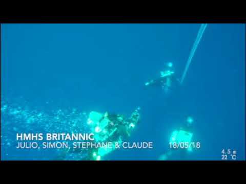 HMHS Britannic Wreck 20/05/18