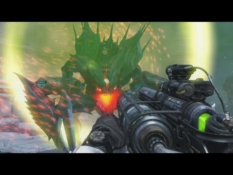 Nightfall Extinction PS4 SOLO 3 Relics Walkthrough - Call of Duty Ghosts Gameplay Onslaught