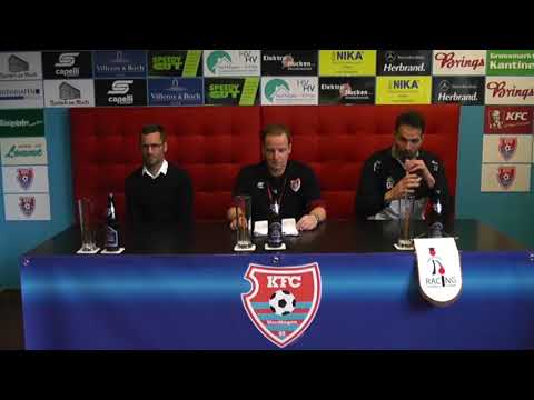 Uerdingerblock KFC Uerdingen - SC Verl Pressekonferenz