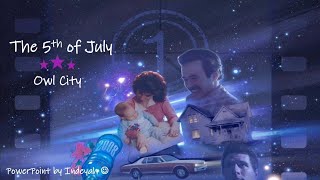 Owl City - The 5th of July (Lyrics)