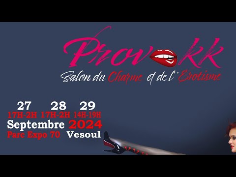 Lady Maxx, drag queen, en animation au salon Provokk de Vesoul