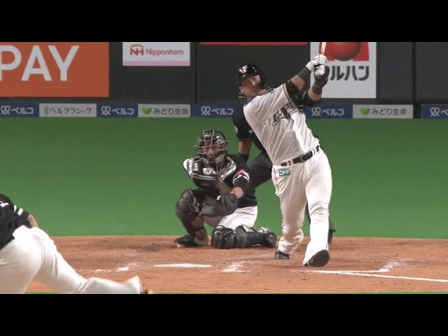 【9回裏】ファイターズ・中田 今季30号となるソロホームランを放つ!! 2020/10/22 F-H