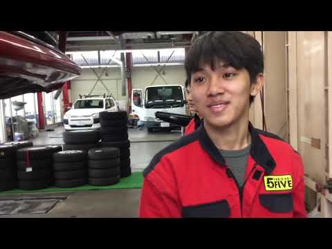 video giới thiệu ngành sửa chữa ô tô tại nhật bạn (ishikawa Nissan jidousha hanbai)
